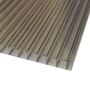 Сотовый поликарбонат бронзовый Soton Titan 2100 х 12000 мм
