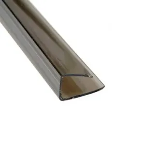 Торцевой профиль цветной для поликарбоната Terner Plast 2100 мм