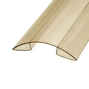 Коньковый поликарбонатный профиль цветной CUP Terner Plast 6000